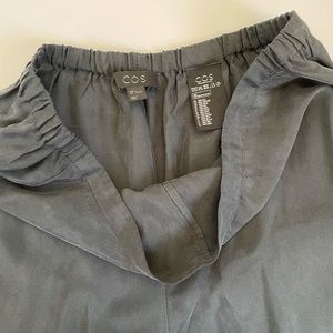 Silk COS Wideleg Pants